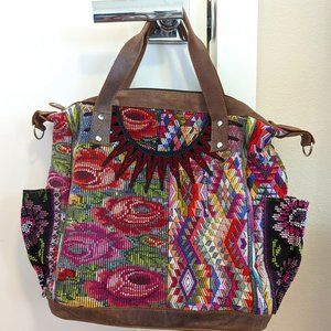 One-Of-A-Kind Nena & Co Medium Core Leather Convertible Day Bag